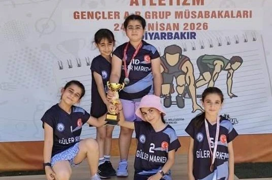 Çermikli sporcular ödüllerle döndü