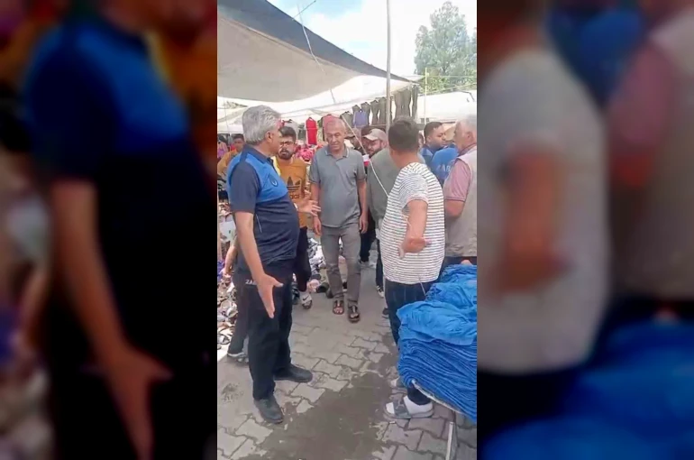 Ceylanpınar zabıtasından tepki çeken davranış