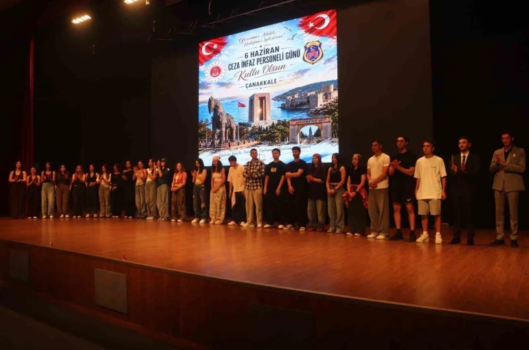 Ceza İnfaz Personeli Günü Çanakkale’de kutlandı
