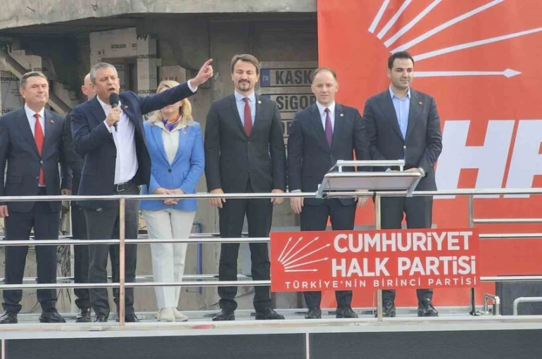 CHP Genel Başkanı Özel, Zonguldak mitinginde konuştu