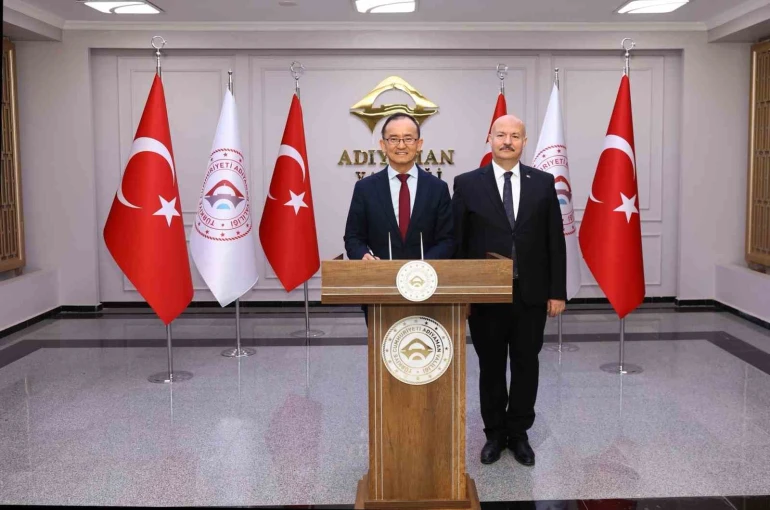 Çin Büyükelçisi Jiang Xuebin’den Adıyaman Valiliğine Ziyaret