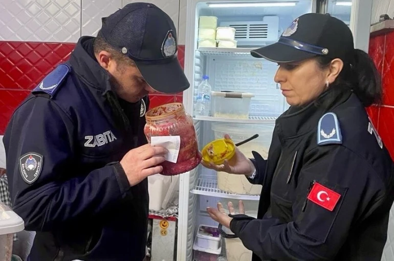 Çine’de pide ve ızgara salonları denetlendi