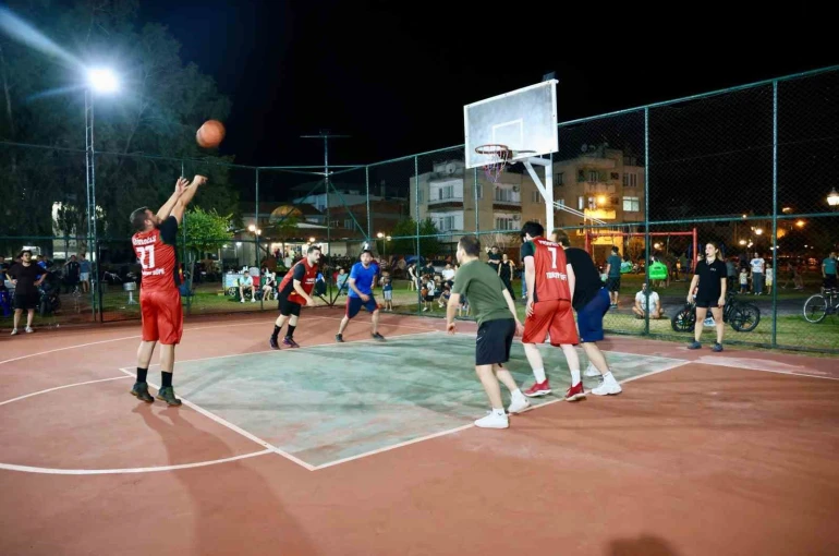 Çine’de Sokak Basketbol Turnuvası başladı 