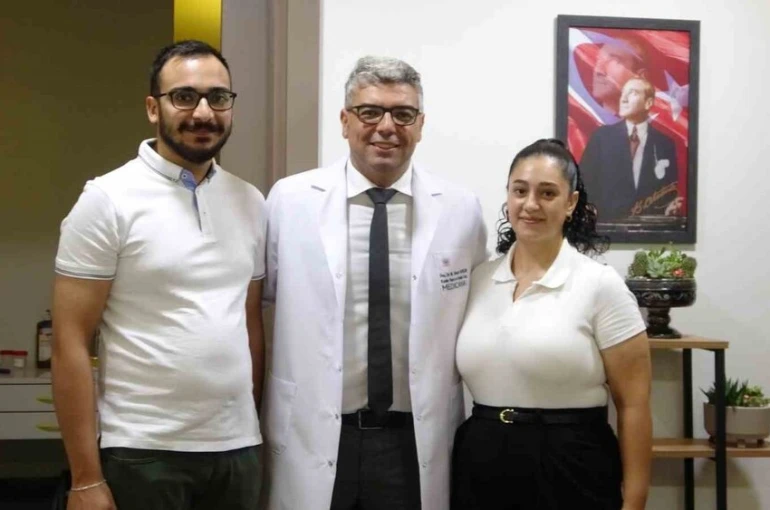 Çocuk sahibi olmak için gitti karnından 2 kilo 700 gram kitle çıktı