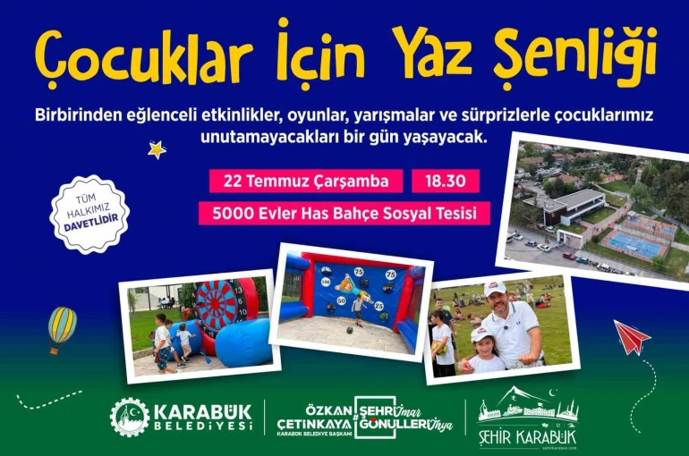 Çocuk Yaz Şenliği bu kez Has Bahçe’de düzenlenecek
