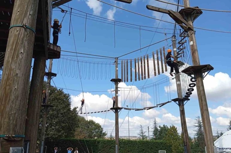 Çocuklar Macera Park’ta hem keşfediyor hem gelişiyor