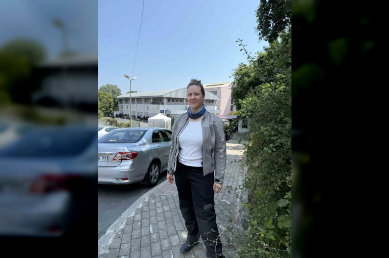 Çorlu’da yola dökülen yağ kazaya neden oldu: Metrelerce sürüklendiler, o anlar kamerada