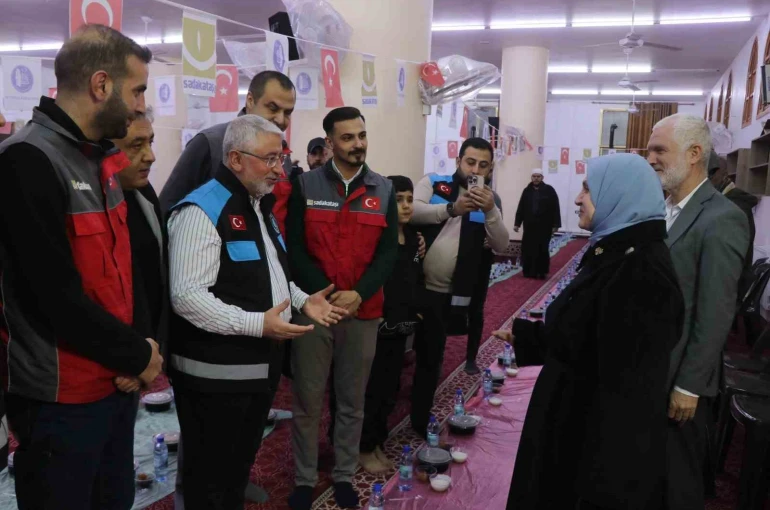 Çorum Belediyesi Suriye’de gönül sofrası kurdu