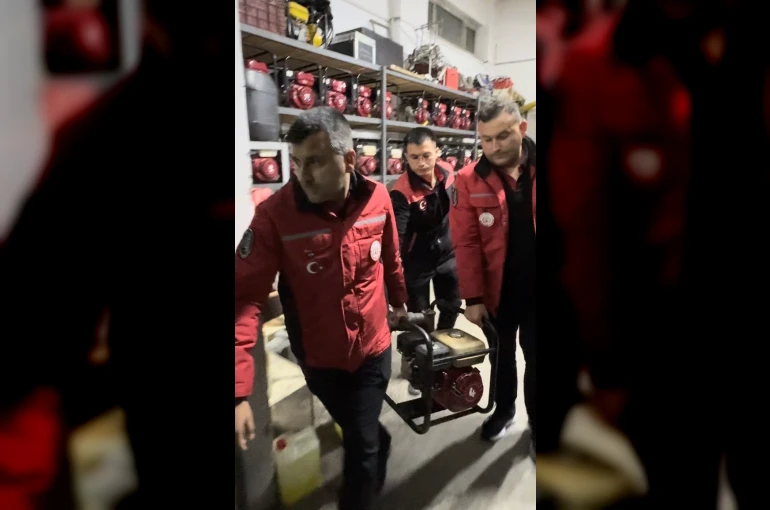 Çorum Belediyesi’nden selin vurduğu Havza’ya destek