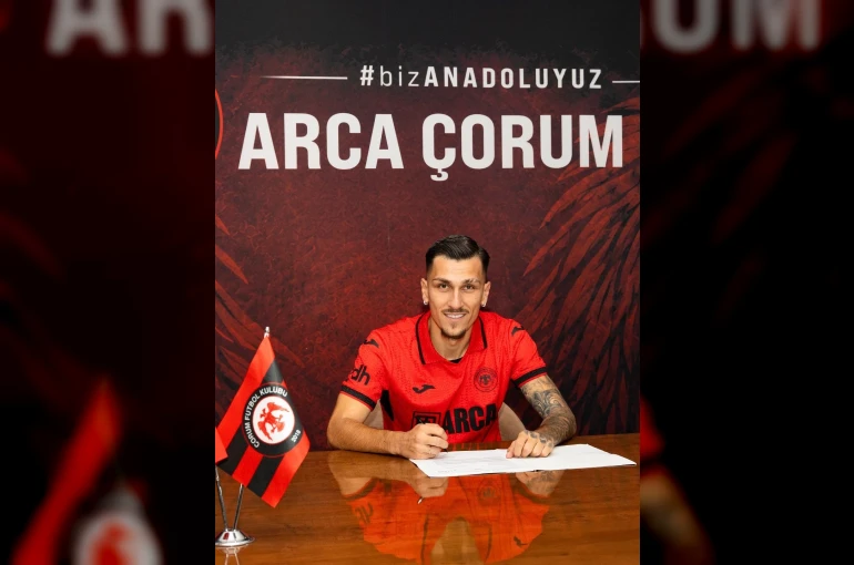 Çorum FK, Alexandros Kyziridis’i renklerine bağladı