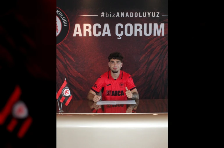 Çorum FK, Andrei Borza ile 4+1 yıllık sözleşme imzaladı
