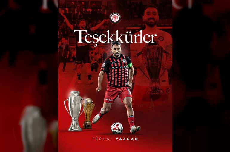 Çorum FK, kaptan Ferhat Yazgan ile yollarını ayırdı