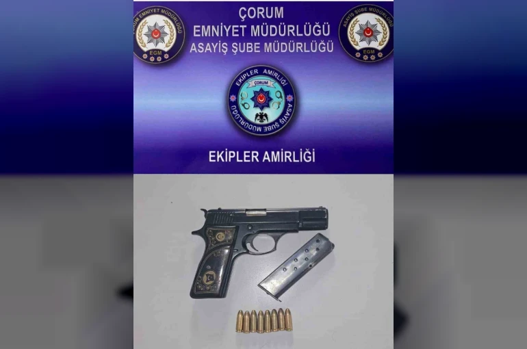 Çorum’da aranan 6 şüpheli yakalandı 