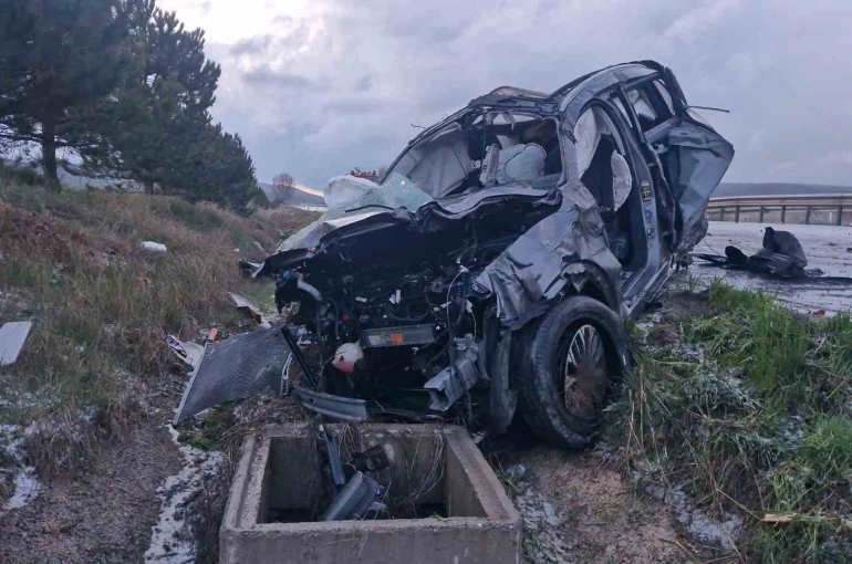 Çorum’da aynı noktada iki farklı trafik kazası: 1 ölü, 3 yaralı 