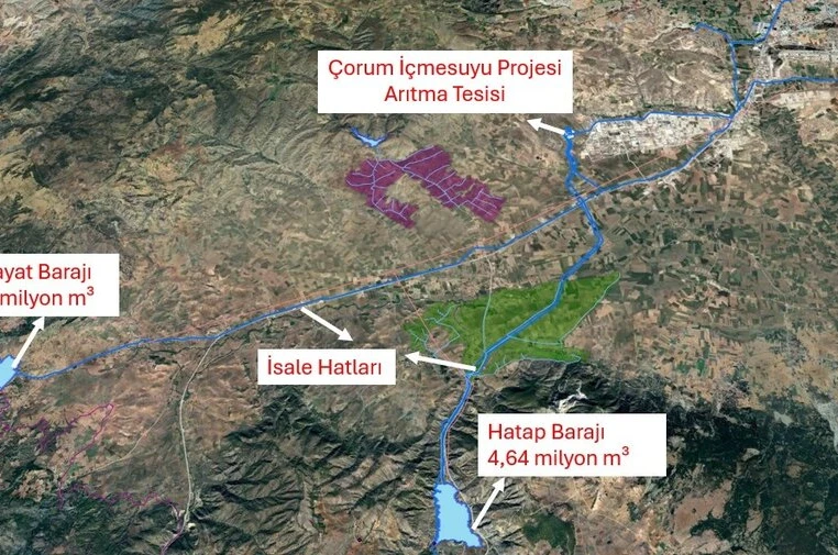 Çorum’da içme suyu için önemli bir proje daha hayata geçiriliyor