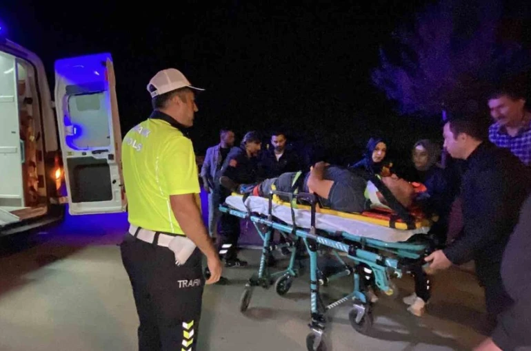 Çorum’da iki motosiklet çarpıştı: 1 yaralı