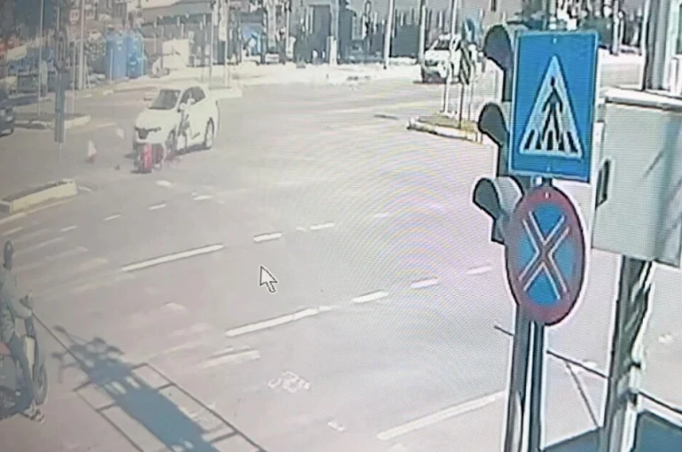 Çorum’da otomobille motosiklet çarpıştı: 1 yaralı