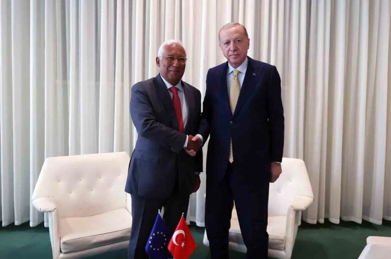 Cumhurbaşkanı Erdoğan, AB Konseyi Başkanı Costa’yı kabul etti