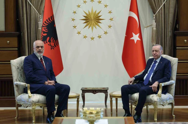Cumhurbaşkanı Erdoğan, Arnavutluk Başbakanı Edi Rama ile görüştü