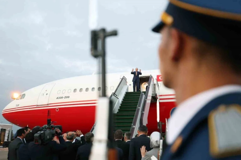 Cumhurbaşkanı Erdoğan, Azerbaycan’daki temaslarını tamamladı