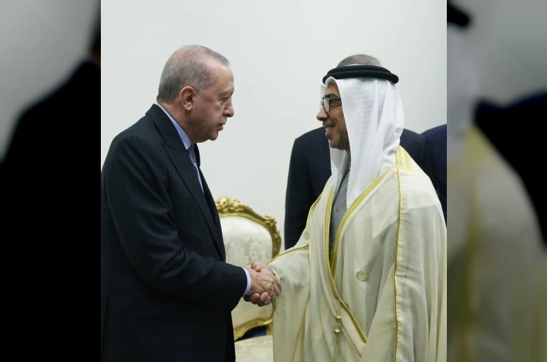 Cumhurbaşkanı Erdoğan, BAE Devlet Başkan Yardımcısı Al Nahyan ile görüştü