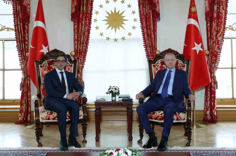 Cumhurbaşkanı Erdoğan, BAE Devlet Başkan Yardımcısı Al Nahyan’ı kabul etti