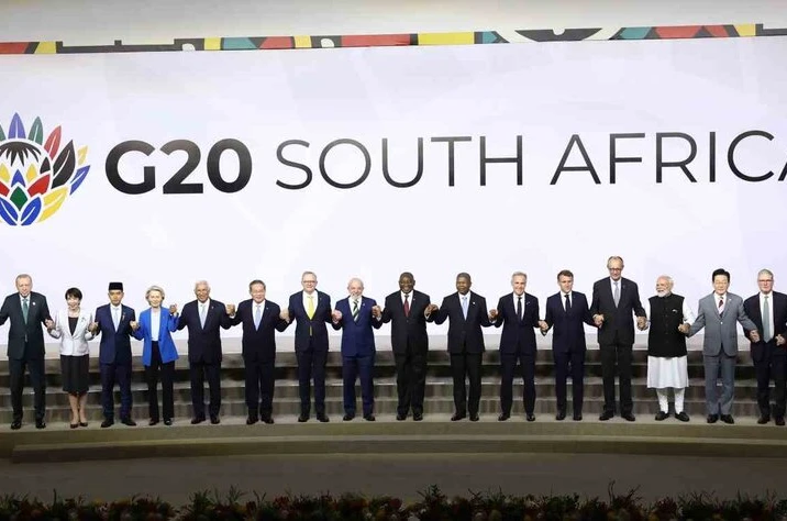 Cumhurbaşkanı Erdoğan, G20 Aile Fotoğrafına Katıldı