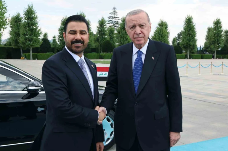 Cumhurbaşkanı Erdoğan, Irak Başbakanı Zeydi’yi törenle karşıladı
