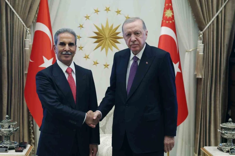 Cumhurbaşkanı Erdoğan Irak Yüksek Yargı Konseyi Başkanı Zeydan’ı kabul etti