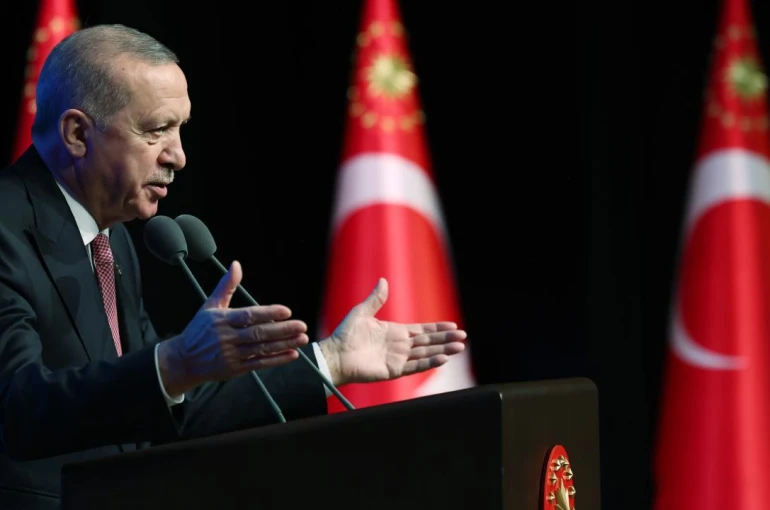 Cumhurbaşkanı Erdoğan Kabine Toplantısı sonrası kamera karşısında