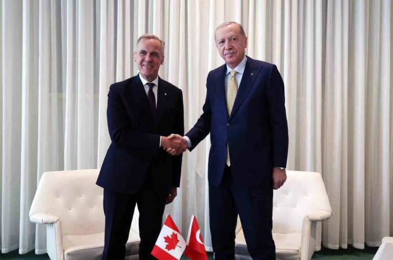 Cumhurbaşkanı Erdoğan, Kanada Başbakanı Carney’i kabul etti