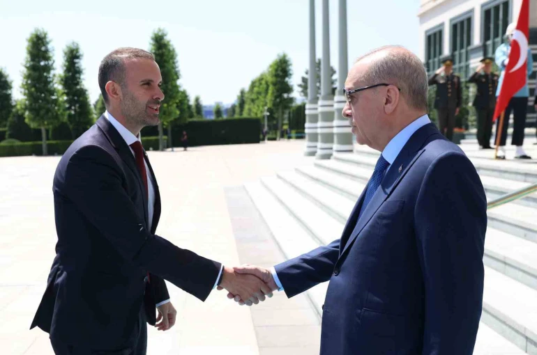 Cumhurbaşkanı Erdoğan, Karadağ Başbakanı Milojko Spajic’i kabul etti