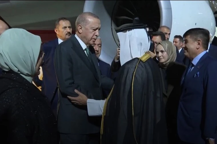 Cumhurbaşkanı Erdoğan Katar’da