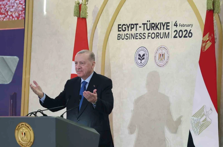 Cumhurbaşkanı Erdoğan: "Mısır ile aramızdaki iş birliğinin bölgemizin istikrarına yaptığı katkıya hep birlikte şahit oluyoruz"