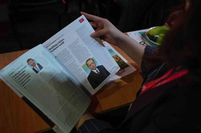 Cumhurbaşkanı Erdoğan’ın "Daha Adil Dünya" vurgusu G20 kitapçığında 