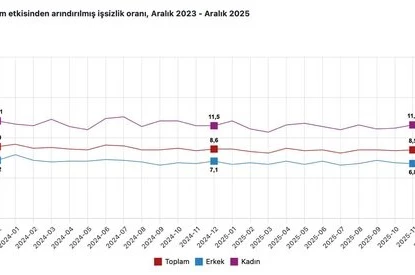 Cumhurbaşkanı Yardımcısı Yılmaz: "İşsizlik 1,9 puan, kadınlarda ise 1 puan iyileşerek sırasıyla yüzde 14,1 ve yüzde 10,5 olmuştur"