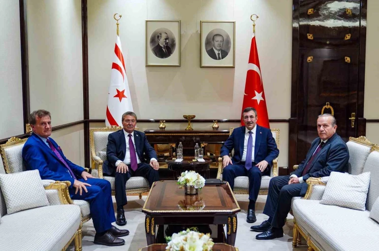 Cumhurbaşkanı Yardımcısı Yılmaz: "(KKTC ile işbirliği anlaşması) 2026 yılı anlaşması kapsamında, devirlerle birlikte yaklaşık 23 milyar Türk lirası kaynak tahsis edilmektedir"