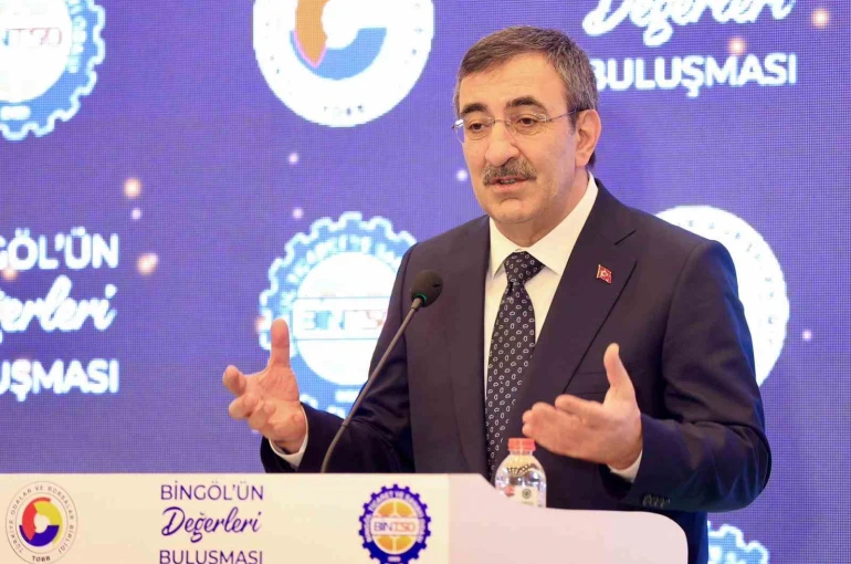 Cumhurbaşkanı Yardımcısı Yılmaz: "Savaşların, çatışmaların, belirsizliklerin ortasında büyümeye devam eden bir Türkiye var"