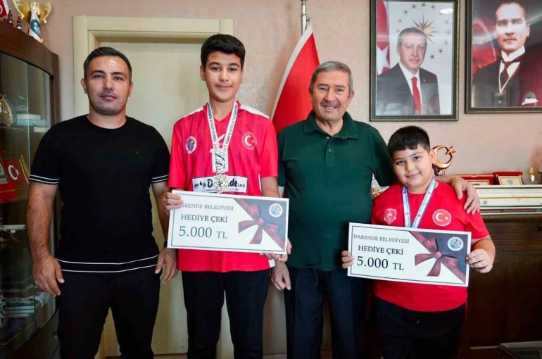Darendeli genç sporcuların başarısı gururlandırdı
