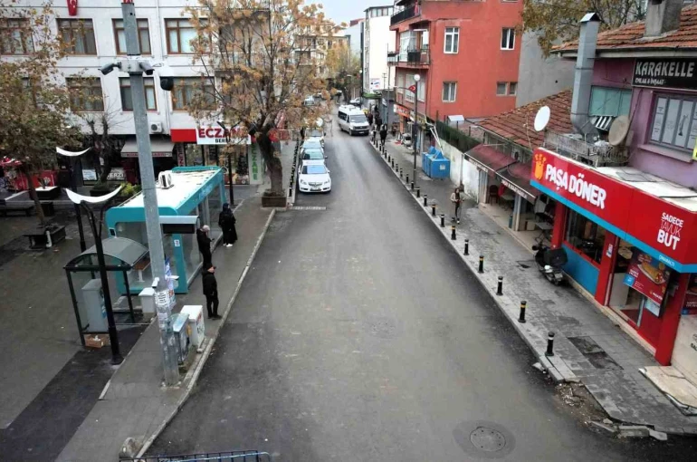Darıca’da üstyapı çalışması yürütülüyor