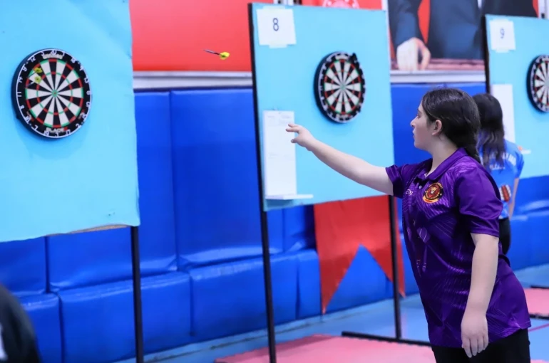 Dart Türkiye şampiyonası 4. etap yarışmaları Denizli’de
