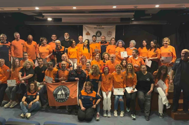 Datça’da 8. Dönem Mahalle Afet Gönüllüleri Yemin Töreni düzenlendi