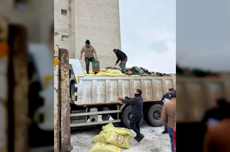 Demirözü’nde 210 çiftçiye tarımsal destek sağlandı