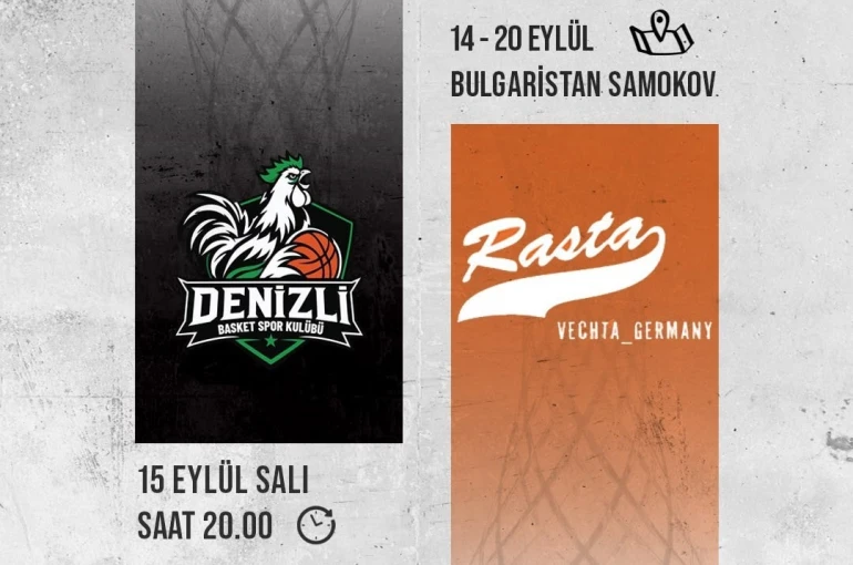 Denizli Basket’in Avrupa’daki il rakibi Rasta Vechta