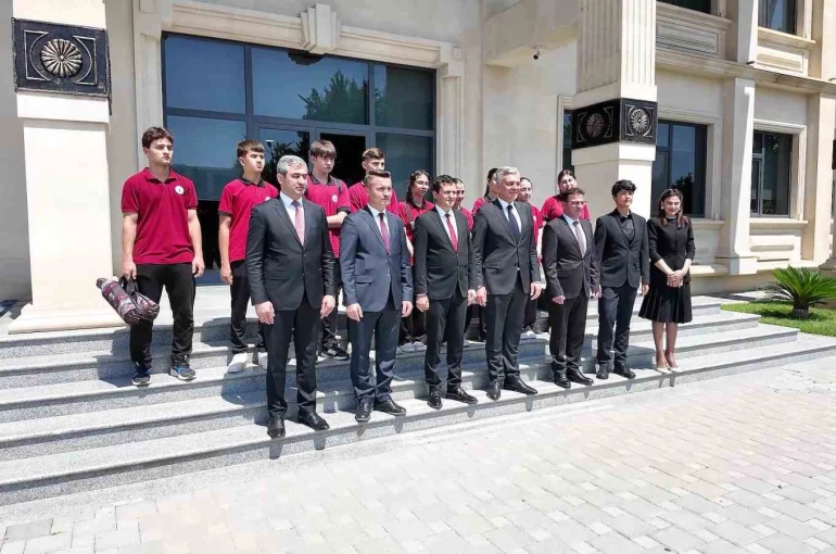 Denizli heyetine Azerbaycan’da sıcak karşılama