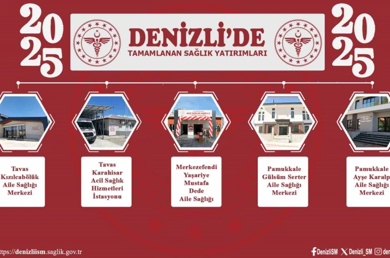 Denizli İl Sağlık Müdürü Öztürk, 2025’de sağlık sektörüne yapılan yatırımları ve hasta verilerini paylaştı