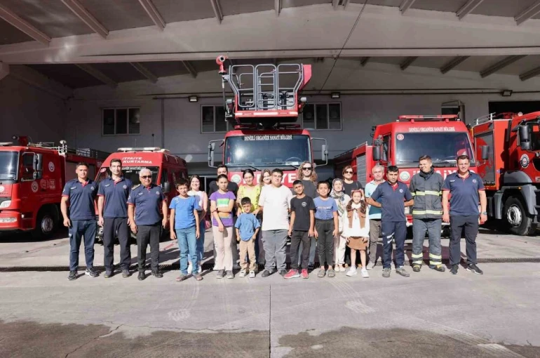 Denizli OSB Yönetimindem İtfaiye Haftasına özel anlamlı ziyaret