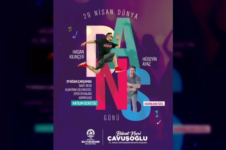 Denizli’de 29 Nisan Dünya Dans Günü’ne özel kutlama