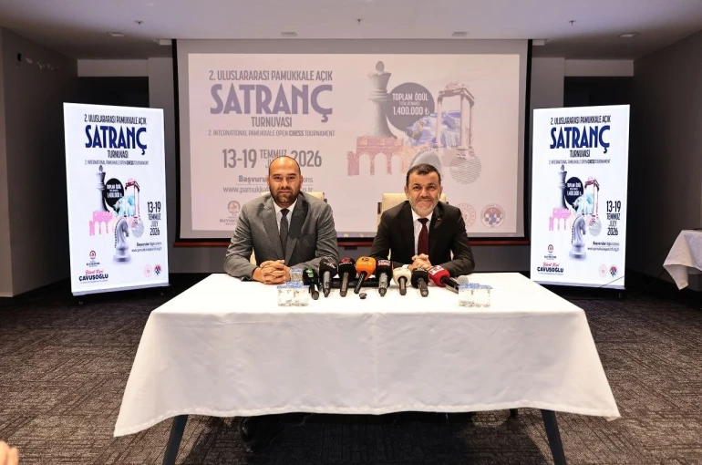 Denizli’de uluslararası satranç turnuvasında geri sayım başladı