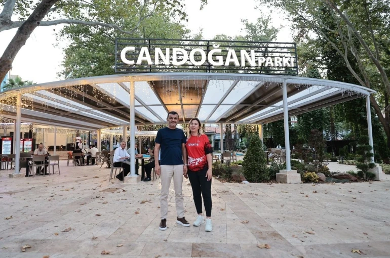 Denizli’nin simge alanı Candoğan Parkı 59 günde yeni haline kavuştu